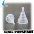 Medical grade reusable silicone a menstrual cup